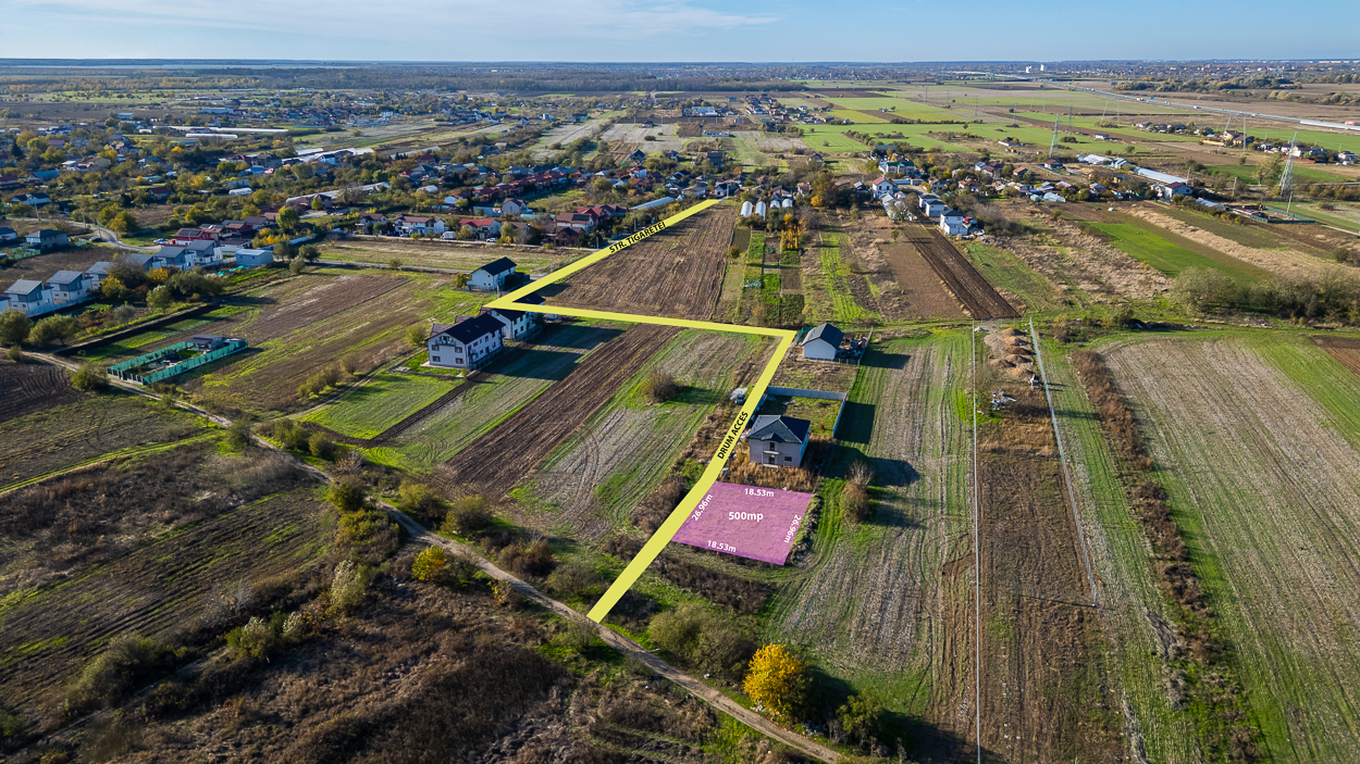 MAGURELE  DUMITRANA,TEREN INTRAVILAN 500 MP,DESCHIDERE 27 M,STB 6 MINUTE