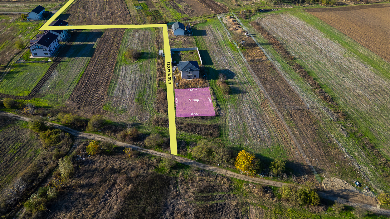 MAGURELE  DUMITRANA,TEREN INTRAVILAN 500 MP,DESCHIDERE 27 M,STB 6 MINUTE