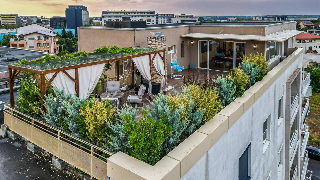 AVIATIEI,PENTHOUSE, 4 CAMERE, 258 MP, TERASA 110 MP, PANORAMIC VIEW