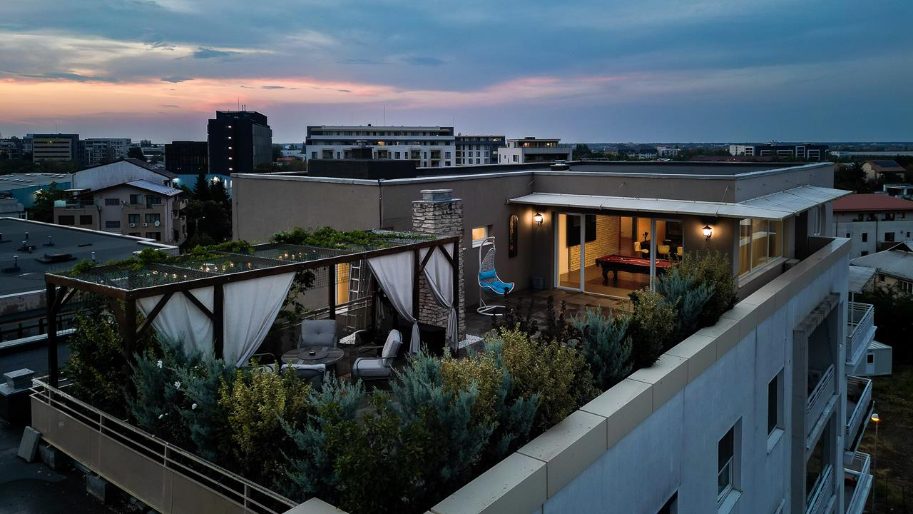 AVIATIEI,PENTHOUSE, 4 CAMERE, 258 MP, TERASA 110 MP, PANORAMIC VIEW