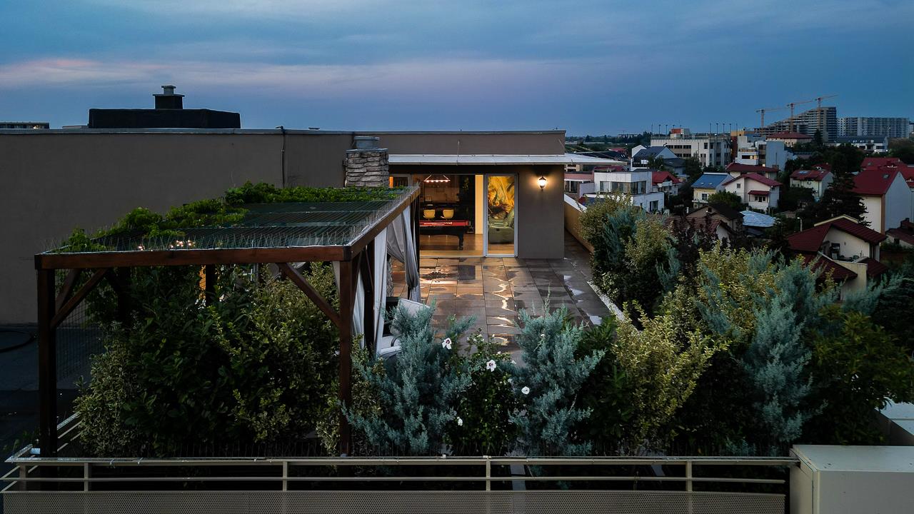 AVIATIEI,PENTHOUSE, 4 CAMERE, 258 MP, TERASA 110 MP, PANORAMIC VIEW