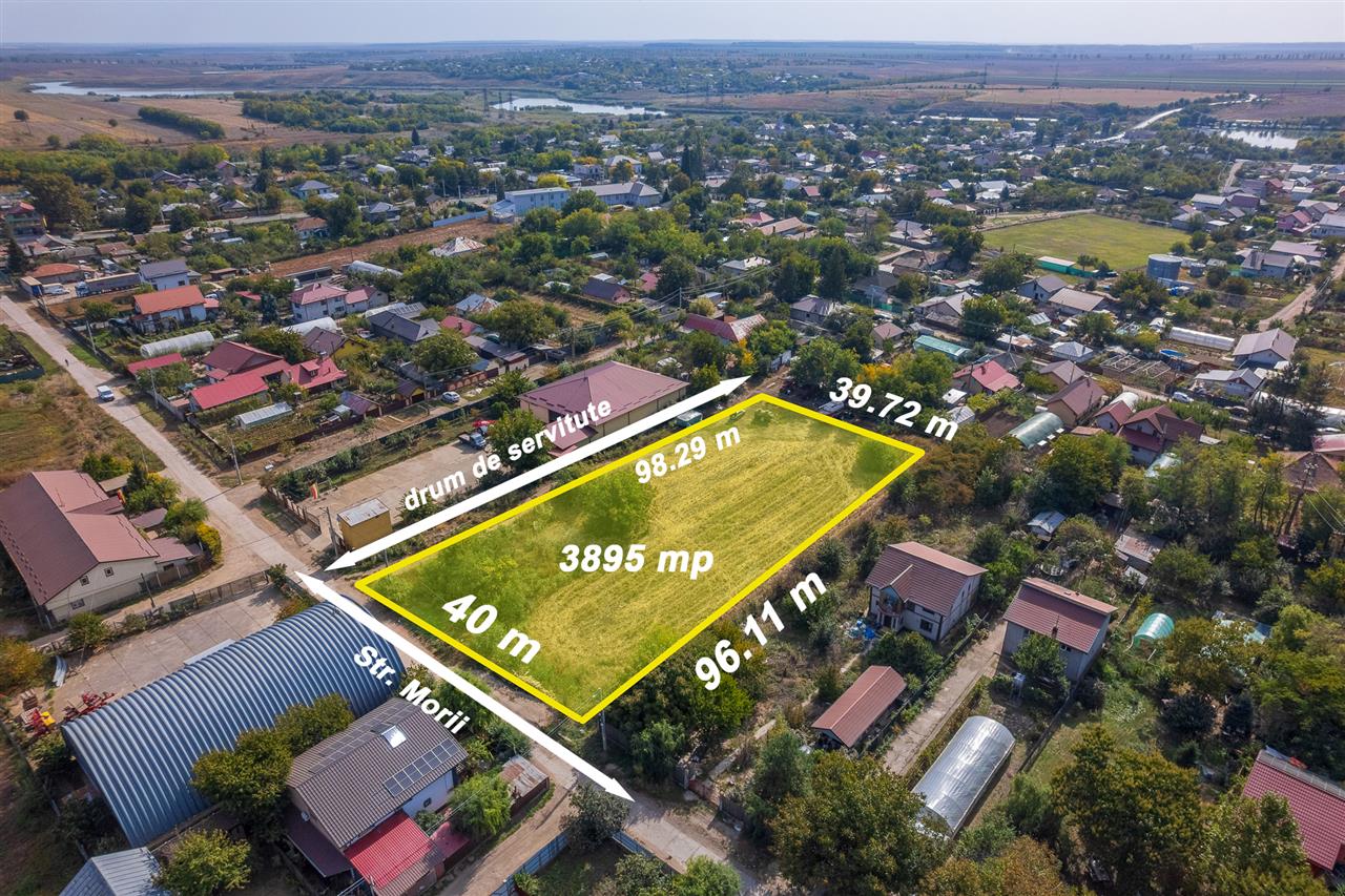CALARASI TAMADAU MARE,TEREN INTRAVILAN 3895 MP,INVESTITIE