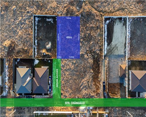 Teren Constructii 489 MP 3 MIN STB Utilitati in apropiere BerceniSf Ana