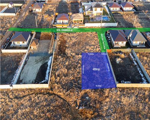 Teren Constructii 489 MP 3 MIN STB Utilitati in apropiere BerceniSf Ana