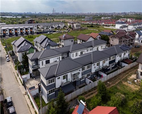 POPESTI LEORDENI,VILA INDIVIDUALA LIPITA INSIRUITA,4 CAMERE,112 MP,TEREN 179 MP