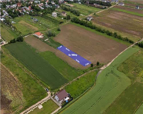 BUFTEA,TEREN INTRAVILAN 1660 MP,STB,10 MIN,DESCHIDERE 17 M