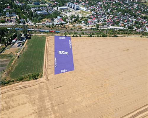 BUFTEA,TEREN INTRAVILAN 9883 MP,DESCHIDERE 59 M