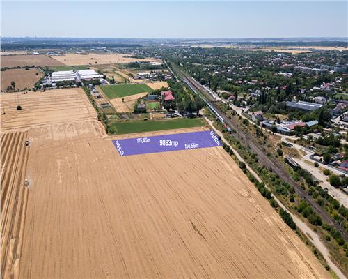 BUFTEA,TEREN INTRAVILAN 9883 MP,DESCHIDERE 59 M