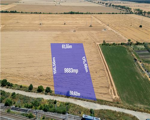 BUFTEA,TEREN INTRAVILAN 9883 MP,DESCHIDERE 59 M