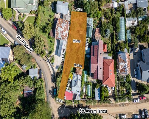 TUNARI,STR PADURII,TEREN INTRAVILAN 595 MP,ASFALT,GAZ,CURENT,CANALIZARE