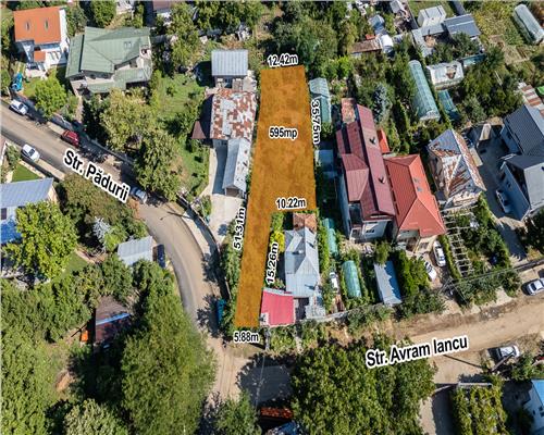 TUNARI,STR PADURII,TEREN INTRAVILAN 595 MP,ASFALT,GAZ,CURENT,CANALIZARE