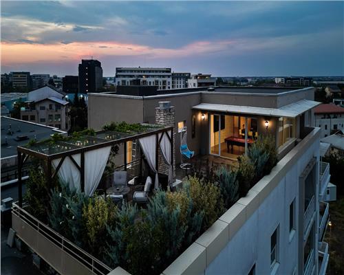 AVIATIEI,PENTHOUSE, 4 CAMERE, 258 MP, TERASA 110 MP, PANORAMIC VIEW