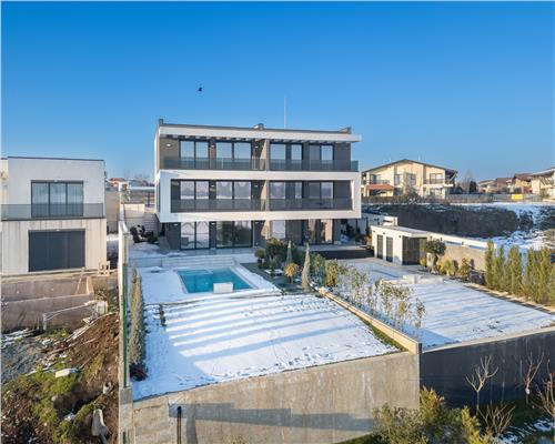 CERNICA,VILA INDIVIDUALA LIPITA,5 CAMERE,453 MP,TEREN 587 MP,PISCINA,DESCHIDERE LAC