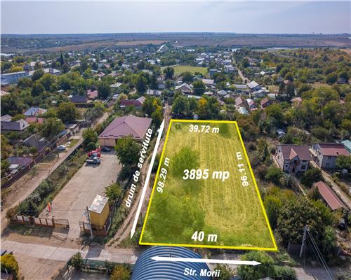 CALARASI - TAMADAU MARE,TEREN INTRAVILAN 3895 MP,INVESTITIE