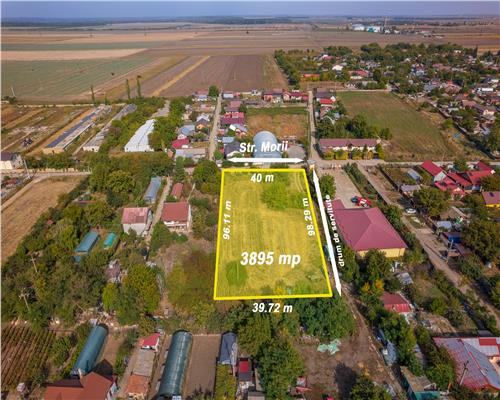 CALARASI  TAMADAU MARE,TEREN INTRAVILAN 3895 MP,INVESTITIE
